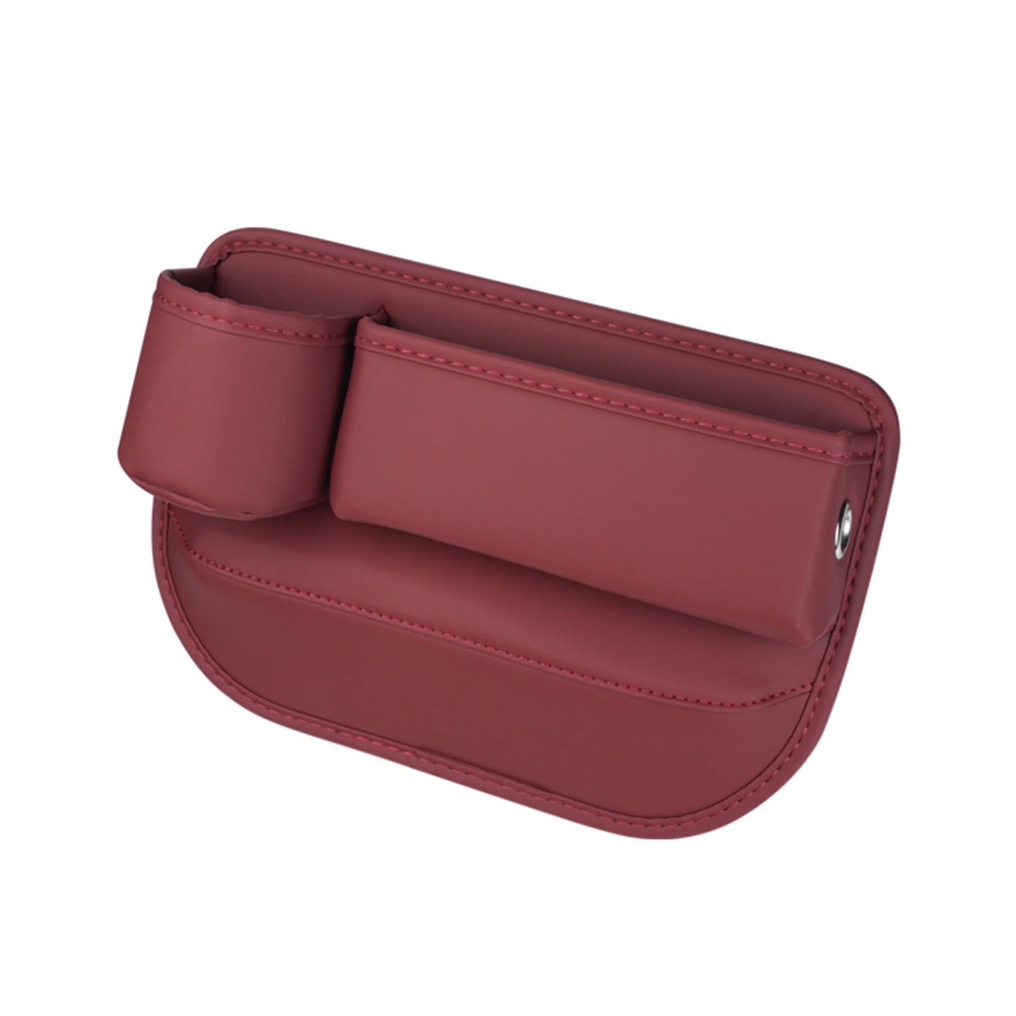 PU Leather Car Seat Gap Filler Cup Holder Organizer