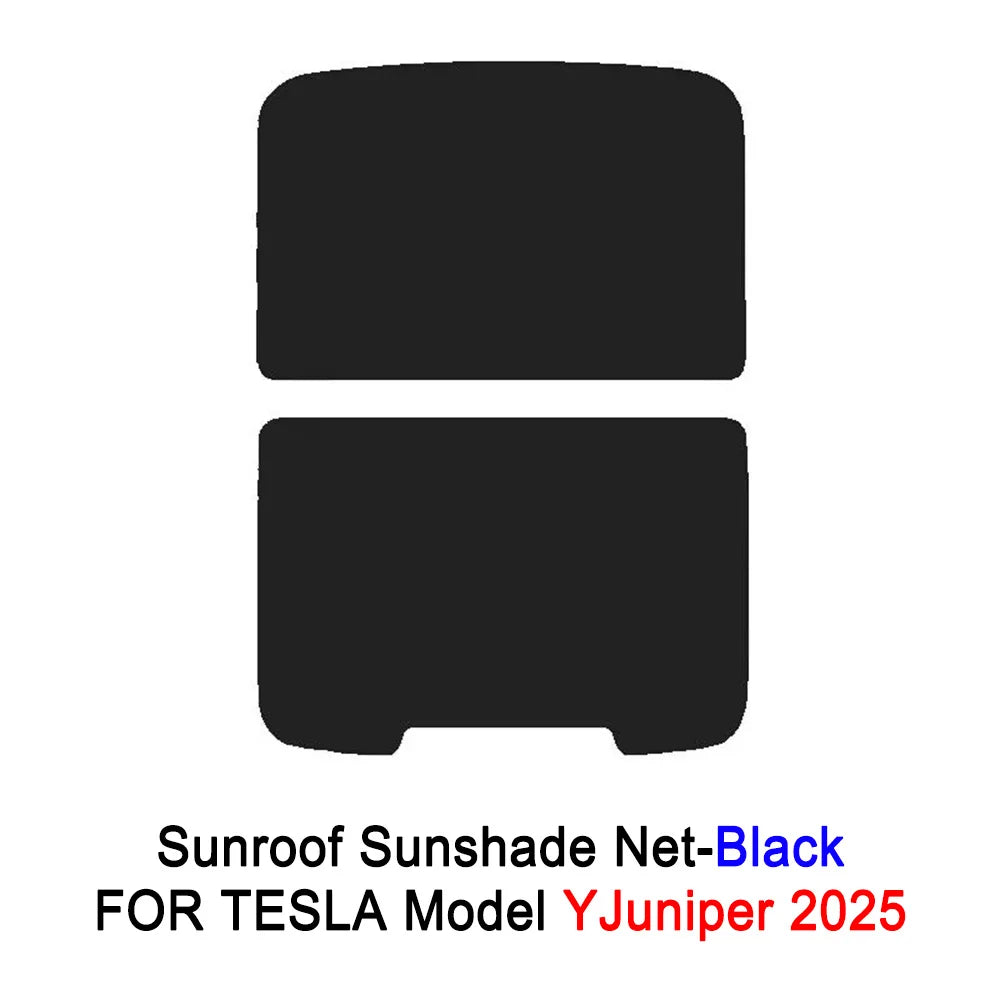 Juniper Sunshades Tesla Model Y Glass Shade Front Rear Skylight Insulation