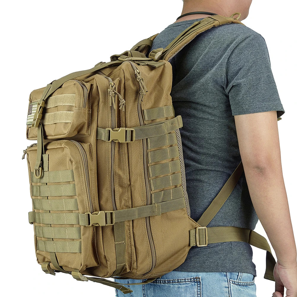 ReFire Gear Tactical Backpack EDC MOLLE Pack for Trekking