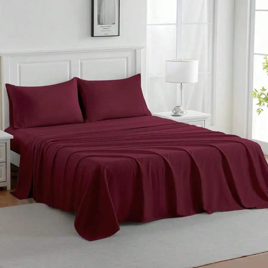 18 Inch Queen Sheets Deep Pocket 4 Piece Set