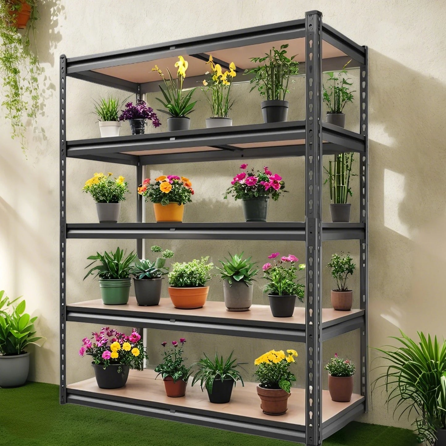 Garage Storage Shelving Rack Heavy Duty 2000 Lbs Capacity
