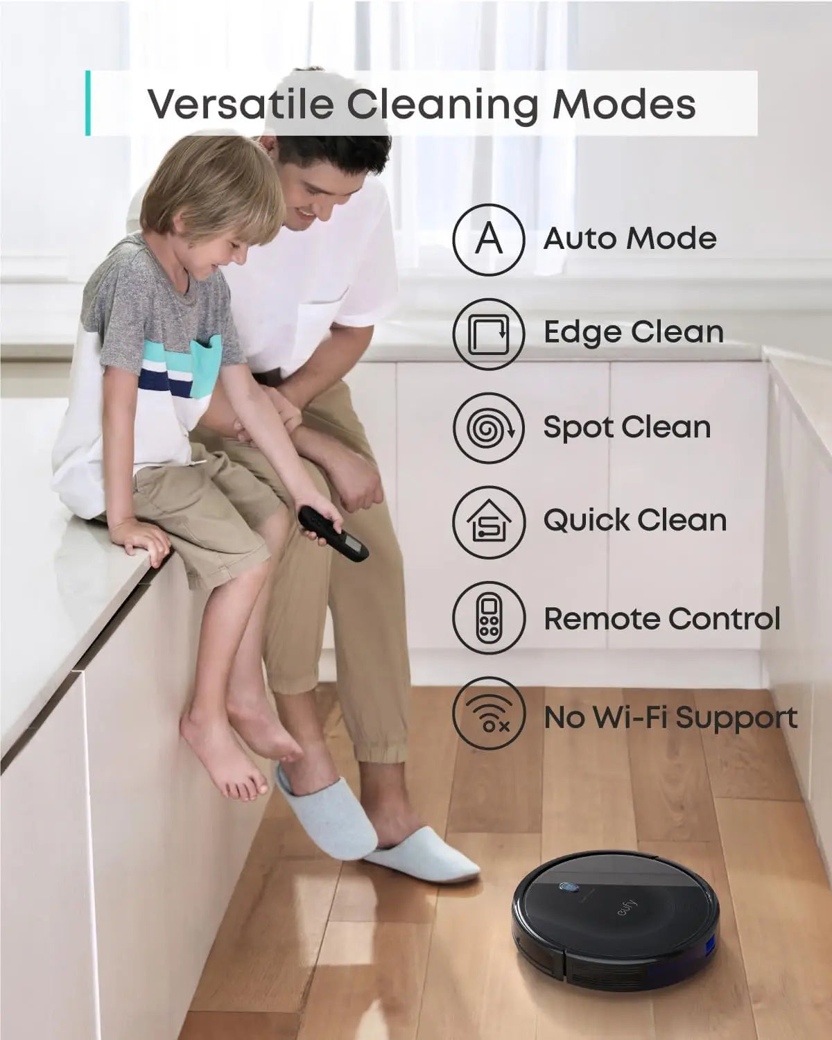 Eufy Refurbished Robot Vacuum 11S Max Quiet Suction Self Charging
