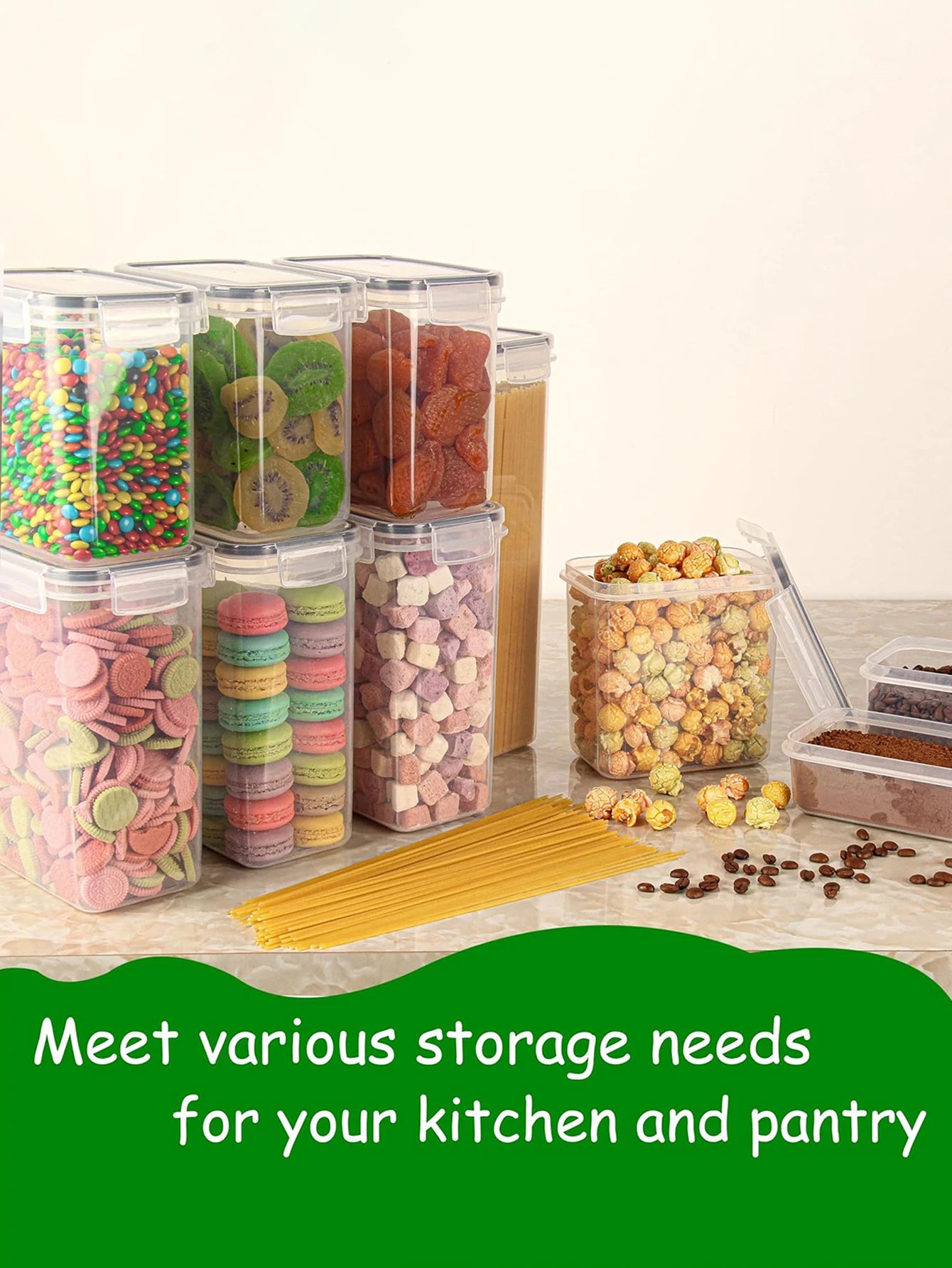 ATMDOG 42 Pack Sealed Food Storage Containers With Lids