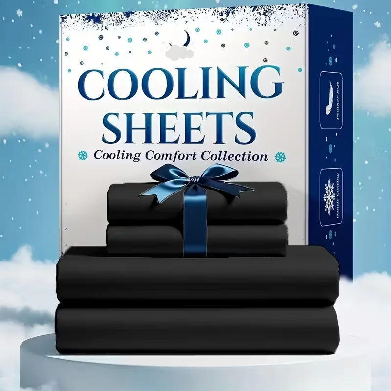 Bamboo Queen Bed Sheet Set For Hot Sleepers