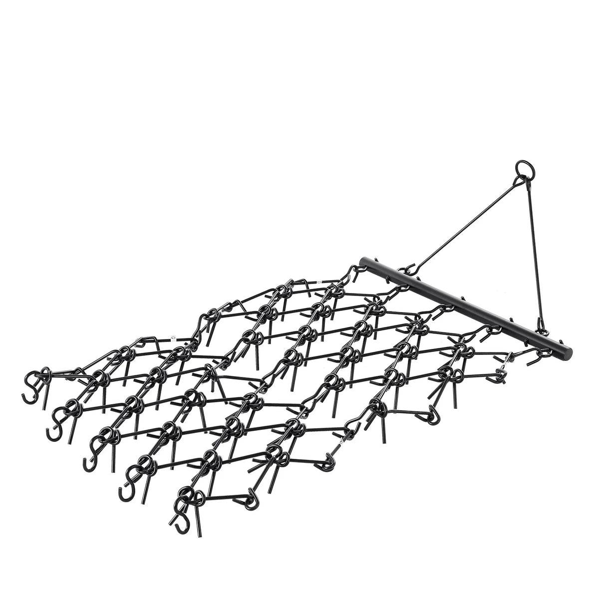 SucceBuy Drag Harrow Durable Chain Harrow 69 Teeth