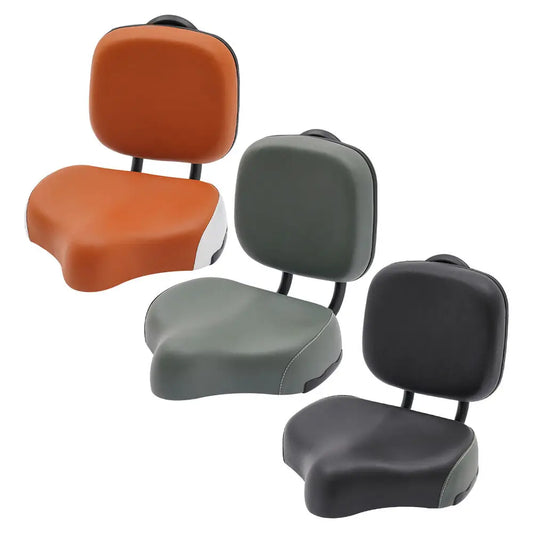 Tricycle Saddle Seat With Back Support Bicycle Bike