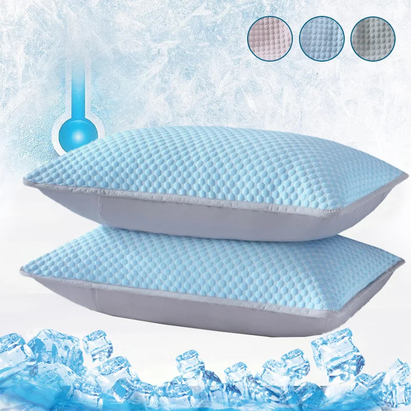Cool Sensation Cooling Bean Pillowcase Polyester Cotton Blend