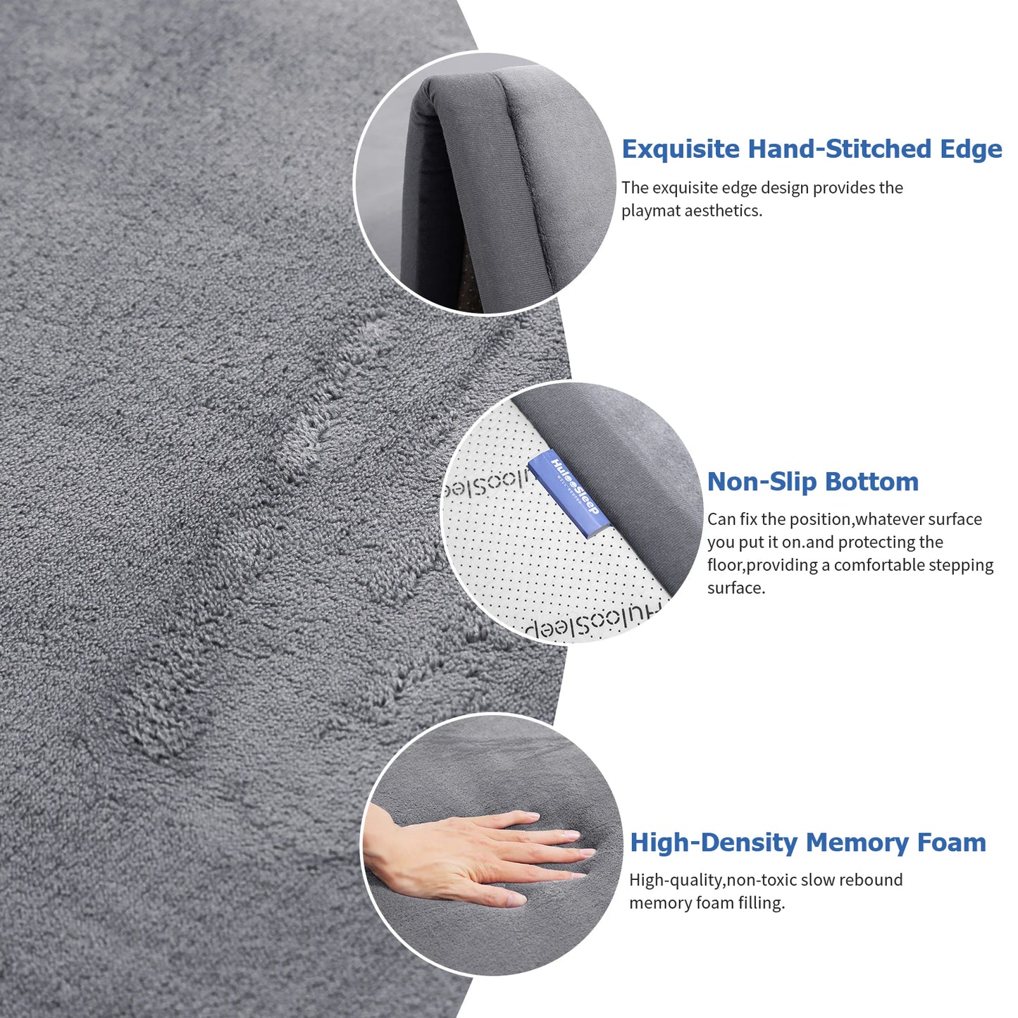 PaPaMat Memory Foam Playpen Mat For Kids