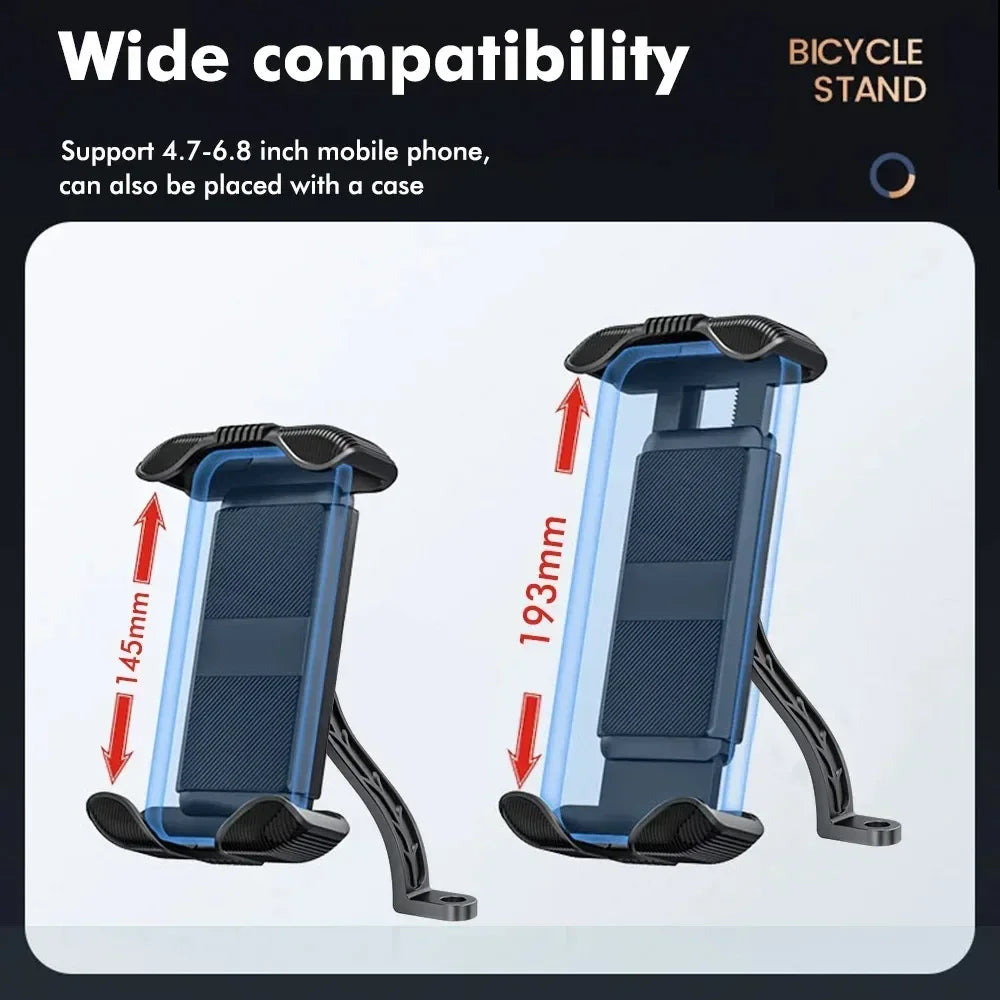 Universal Adjustable Bike Phone Holder Mount For Motorcycle GPS Navigation