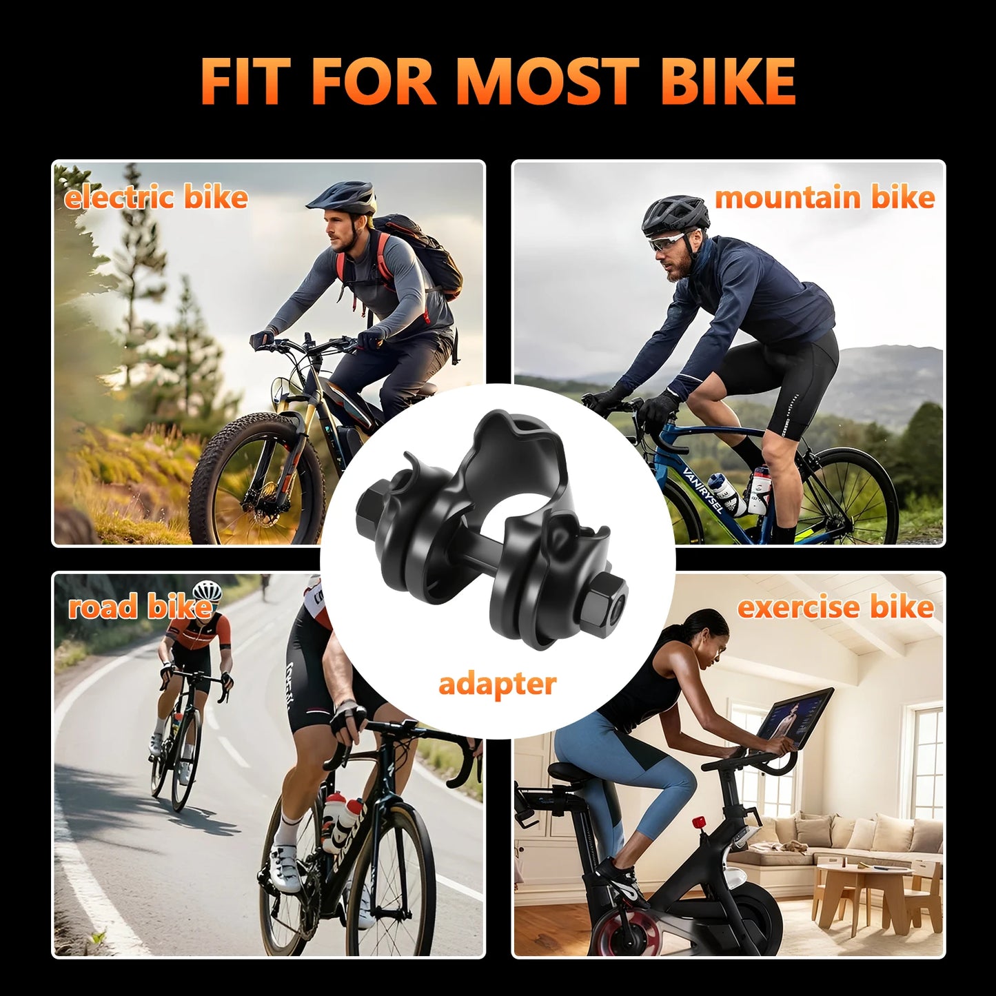 Road Bike Seat Unisex Memory Foam Saddle With Shock Absorbing