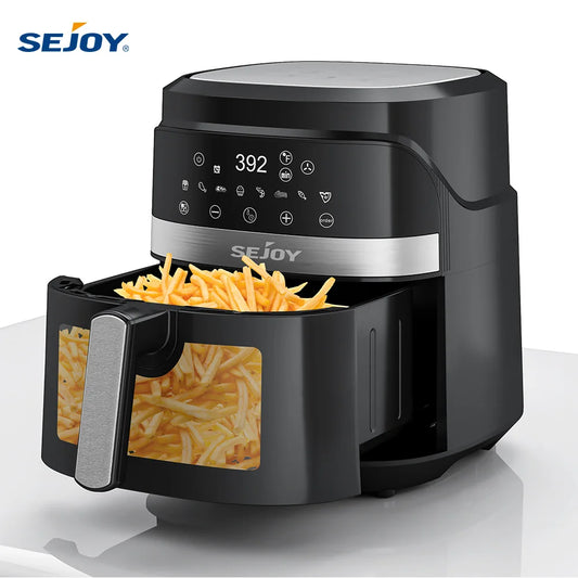 SEJOY 8-In-1 Air Fryer Electric Oven Dehydrate Keep Warm