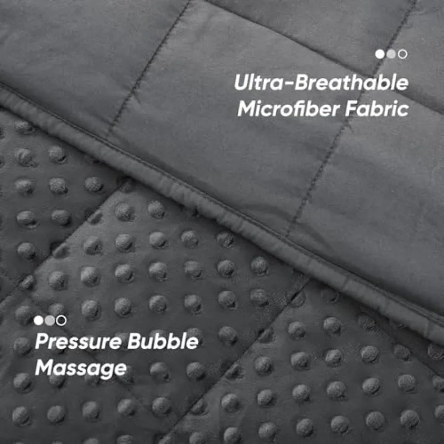 Weighted Blanket For Adults 15 Lbs All Season Comfort