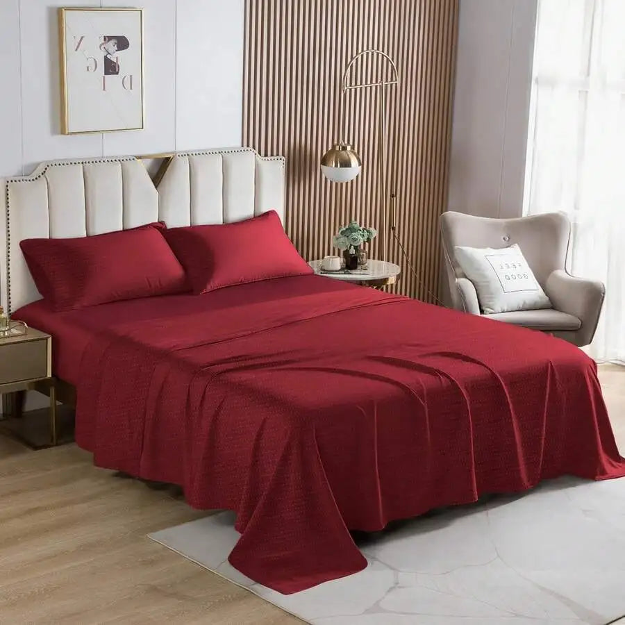 18 Inch Queen Sheets Deep Pocket 4 Piece Set