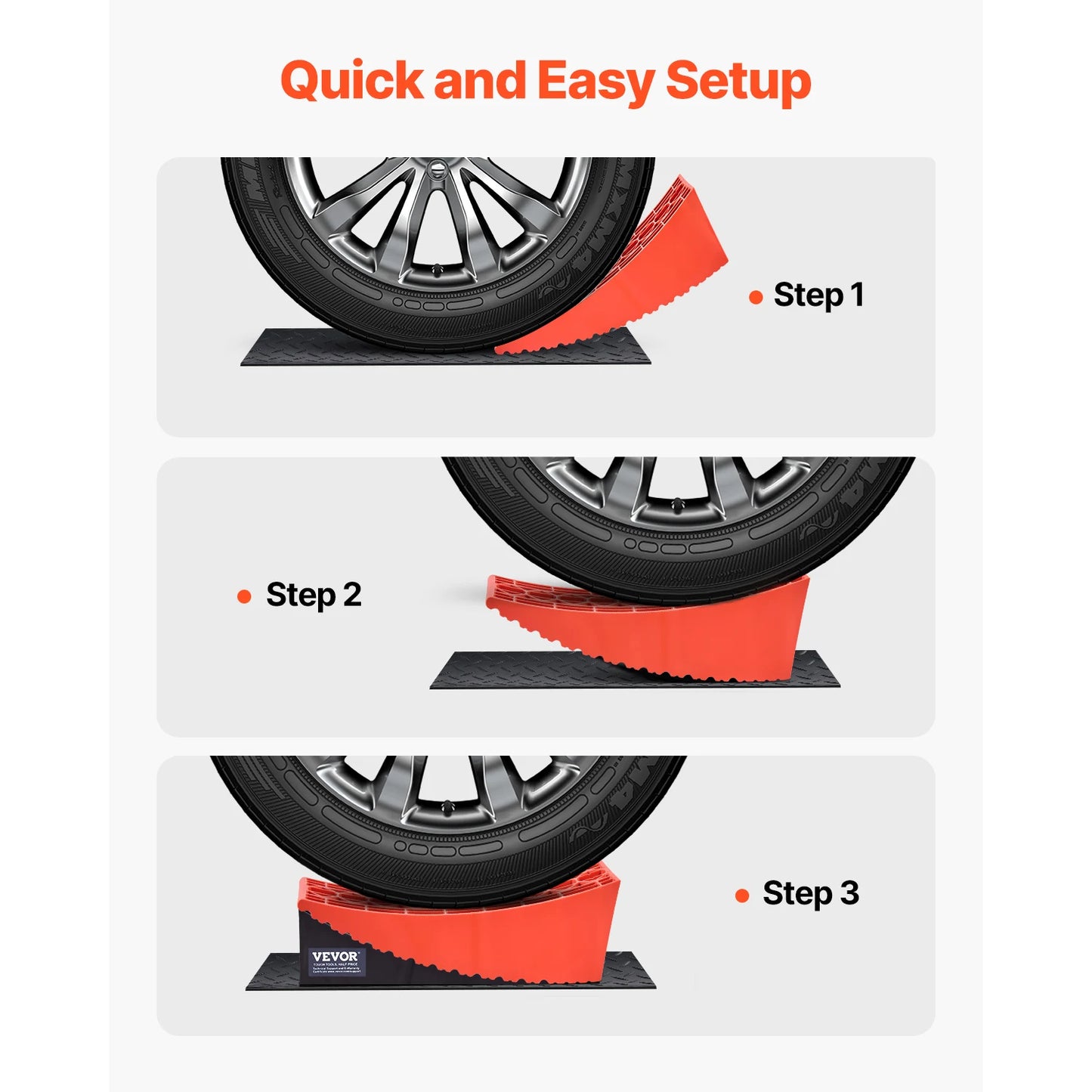 SucceBuy RV Leveling Blocks Kit With Anti Slip Mat Bag