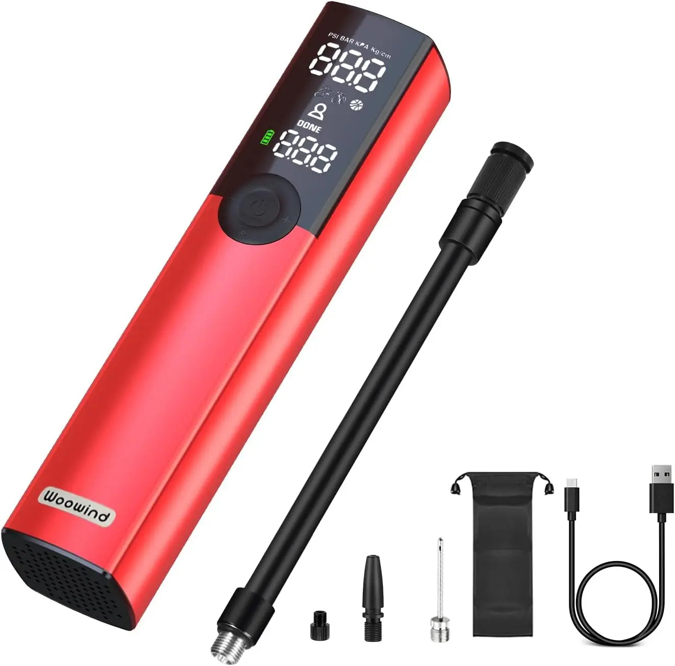 Woowind BP188 Electric Bike Pump Pro Tire Inflator