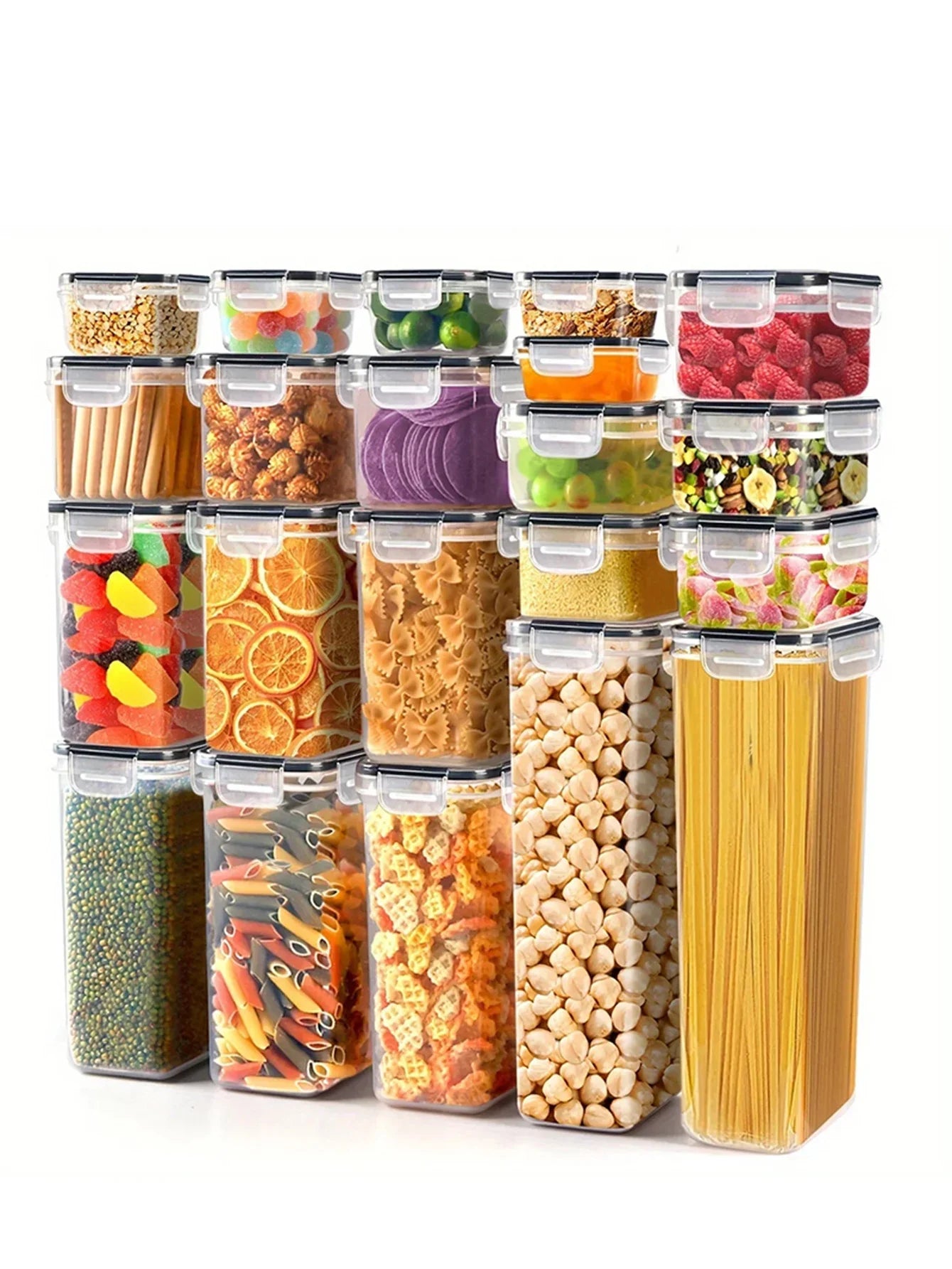 ATMDOG 42 Pack Sealed Food Storage Containers With Lids