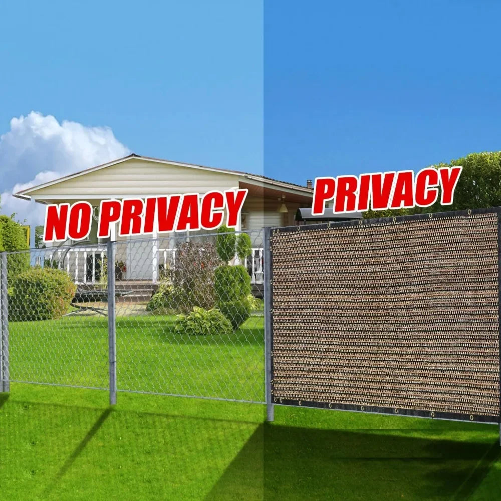 Privacy Fence Screen Mesh Shade Net For Garden Patio