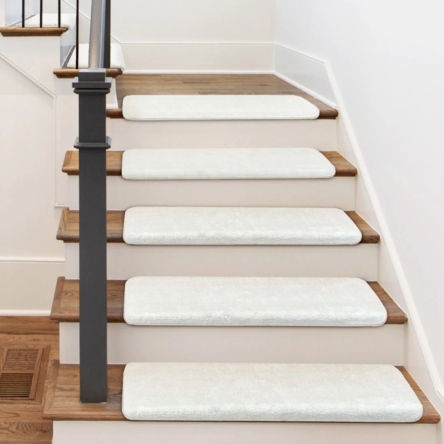 Non Slip Self Adhesive Stair Treads With Ultra Plush Carpet
