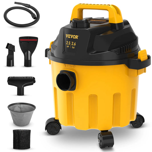 SucceBuy Wet Dry Shop Vacuum With HEPA Filter Blowing Function