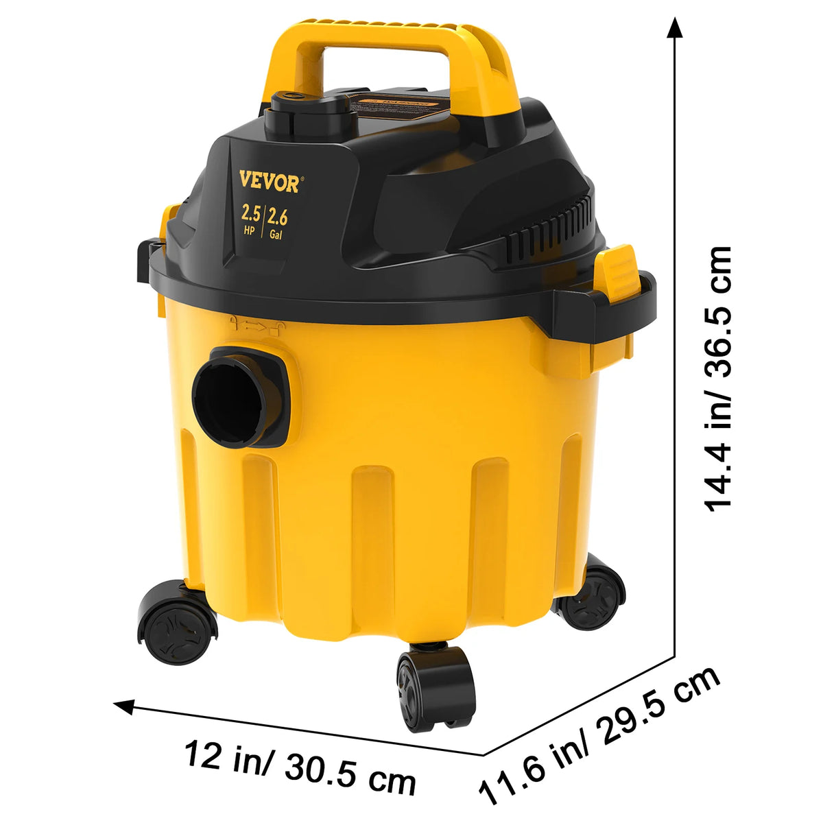 SucceBuy Wet Dry Shop Vacuum With HEPA Filter Blowing Function