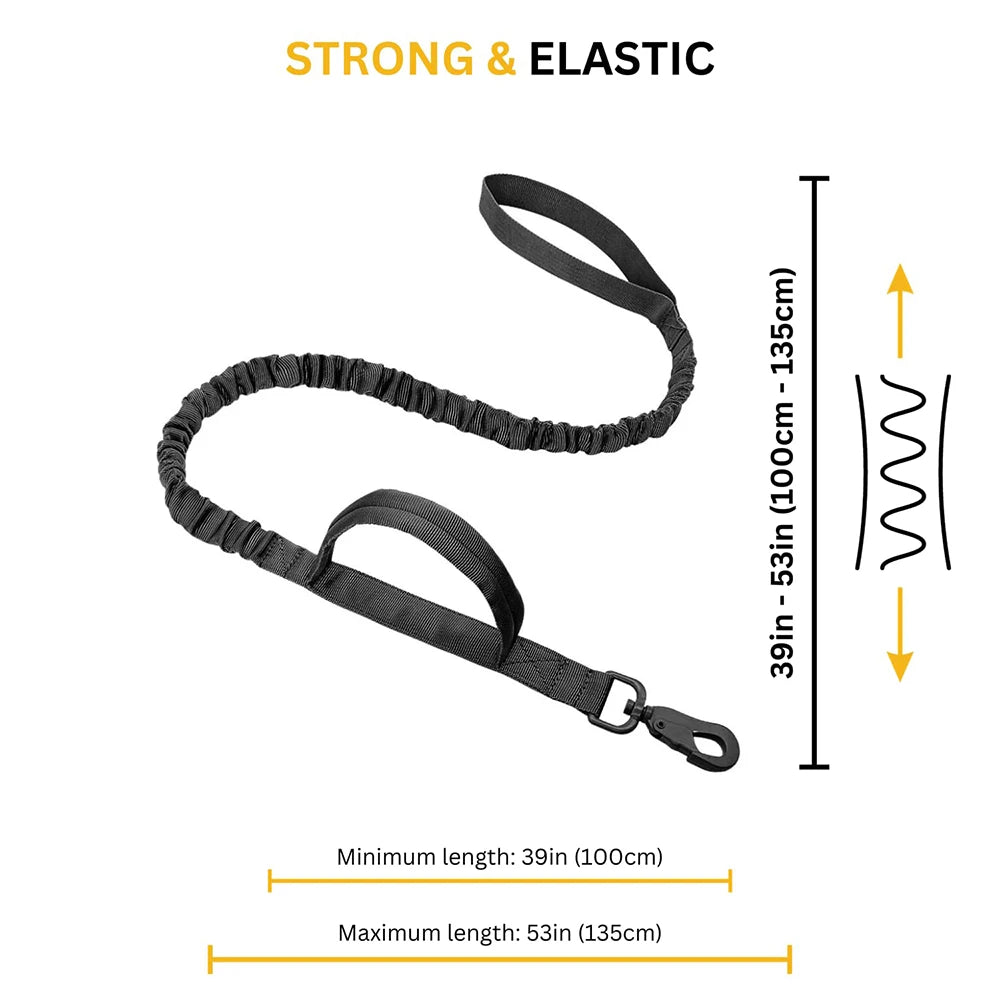 NONE CN Tactical Dog Harness Leash Set For Large Dogs