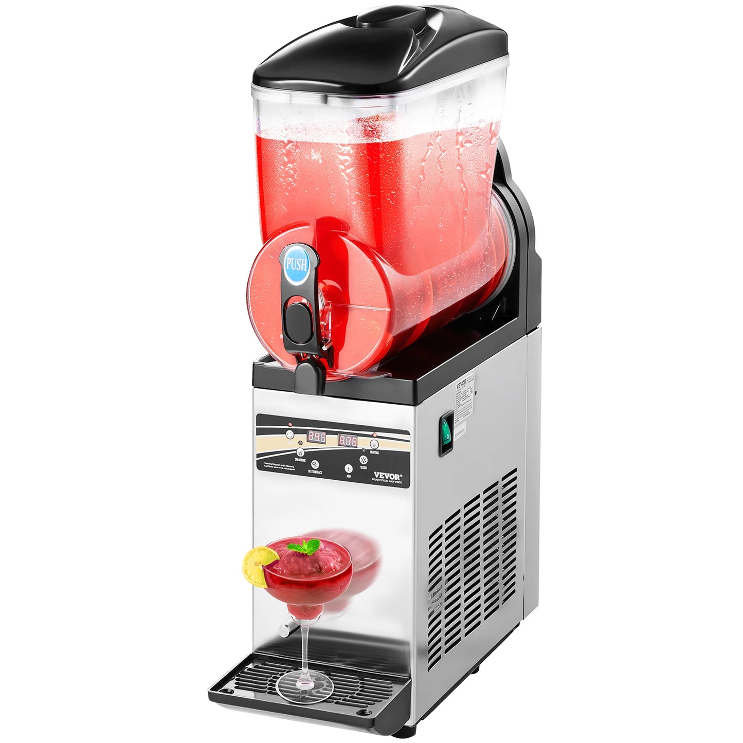 SucceBuy Commercial Slush Frozen Drink Machine Slushy Maker