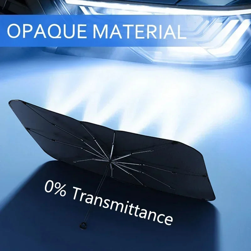 Foldable Car Sun Shade Umbrella Windshield Parasol Summer Heat Shield