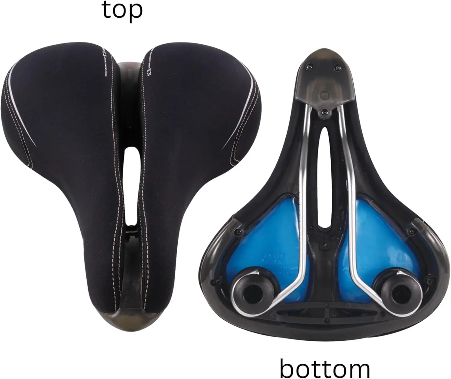 YTYIN Cruiser Road Bike Saddle With Lycra Comfort Performance
