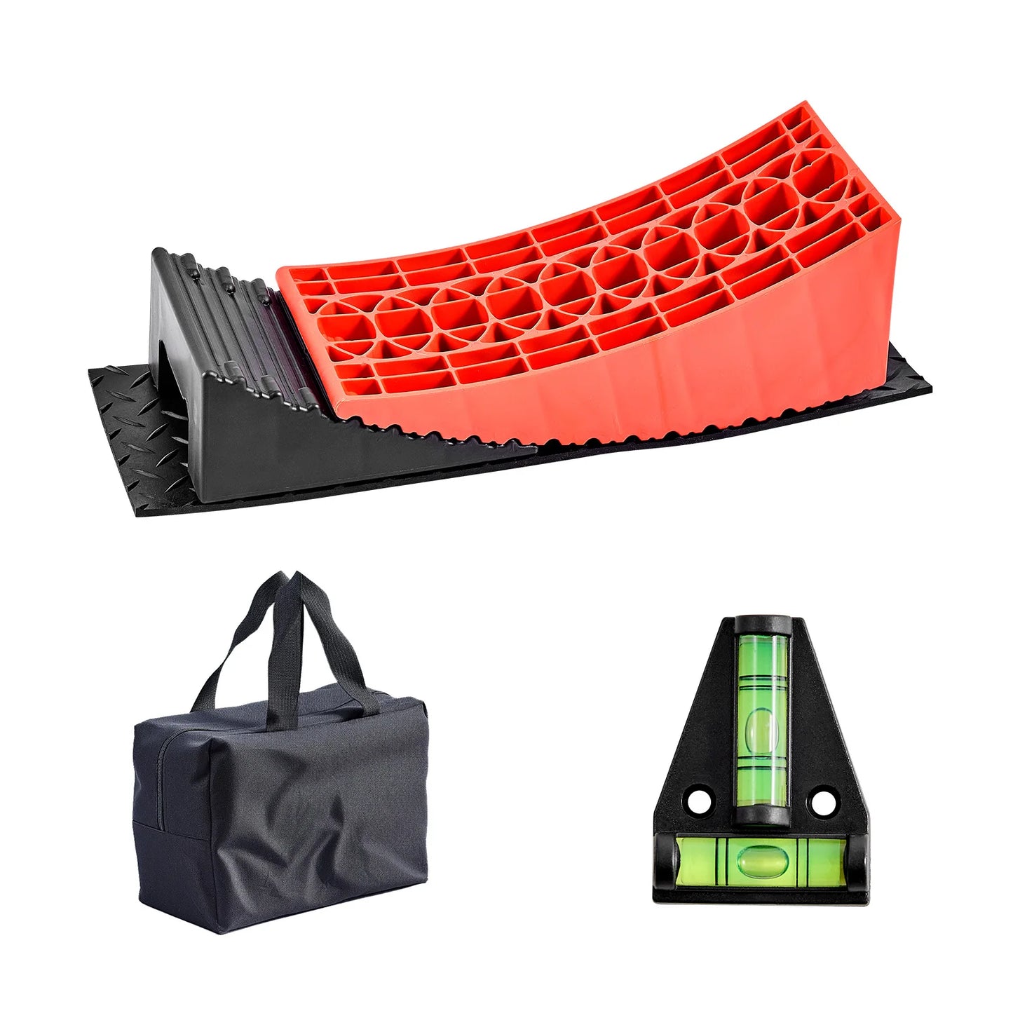 SucceBuy RV Leveling Blocks Kit With Anti Slip Mat Bag