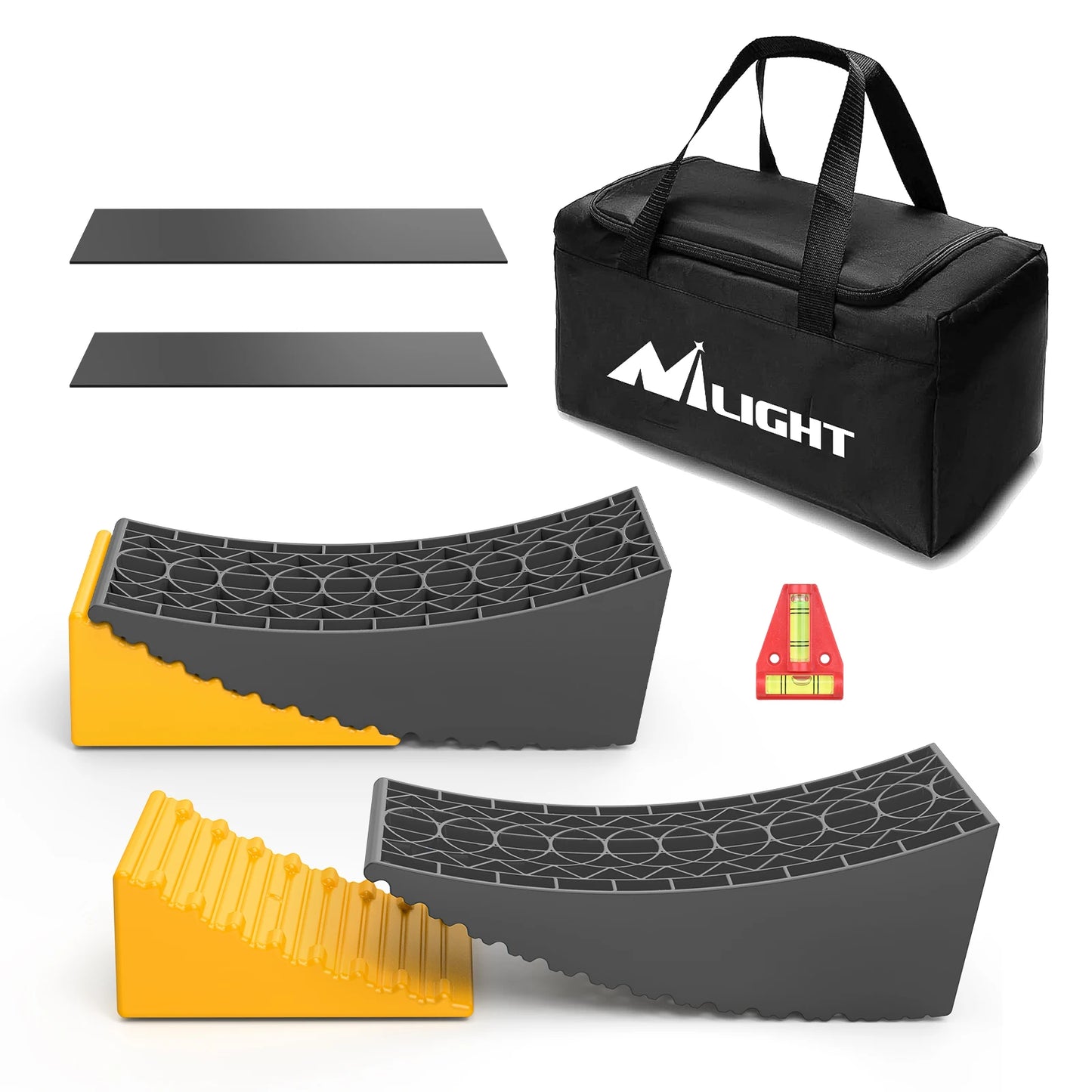 Nilight RV Leveler 2 Pack Camper Leveling Blocks For Axles