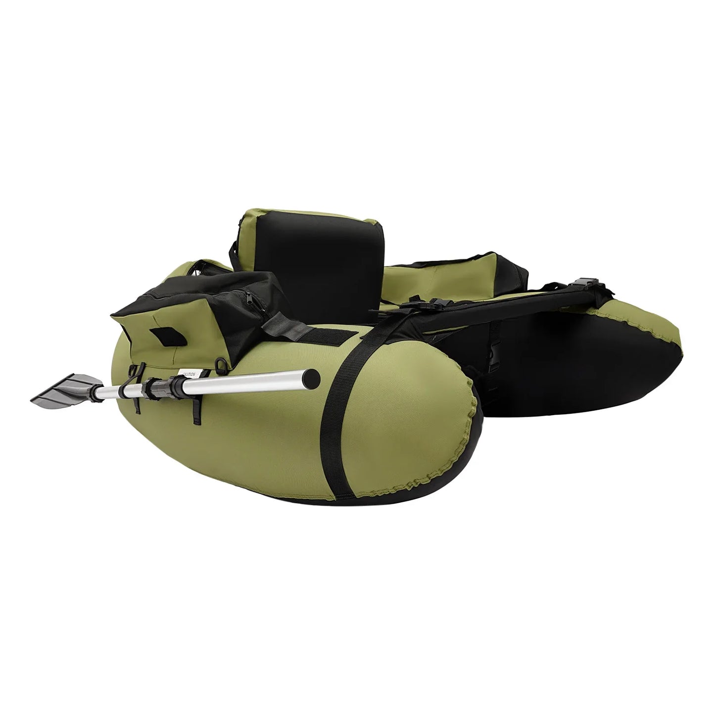 Inflatable Fishing Boat With Hand Pump Waterproof 130kg Capacity