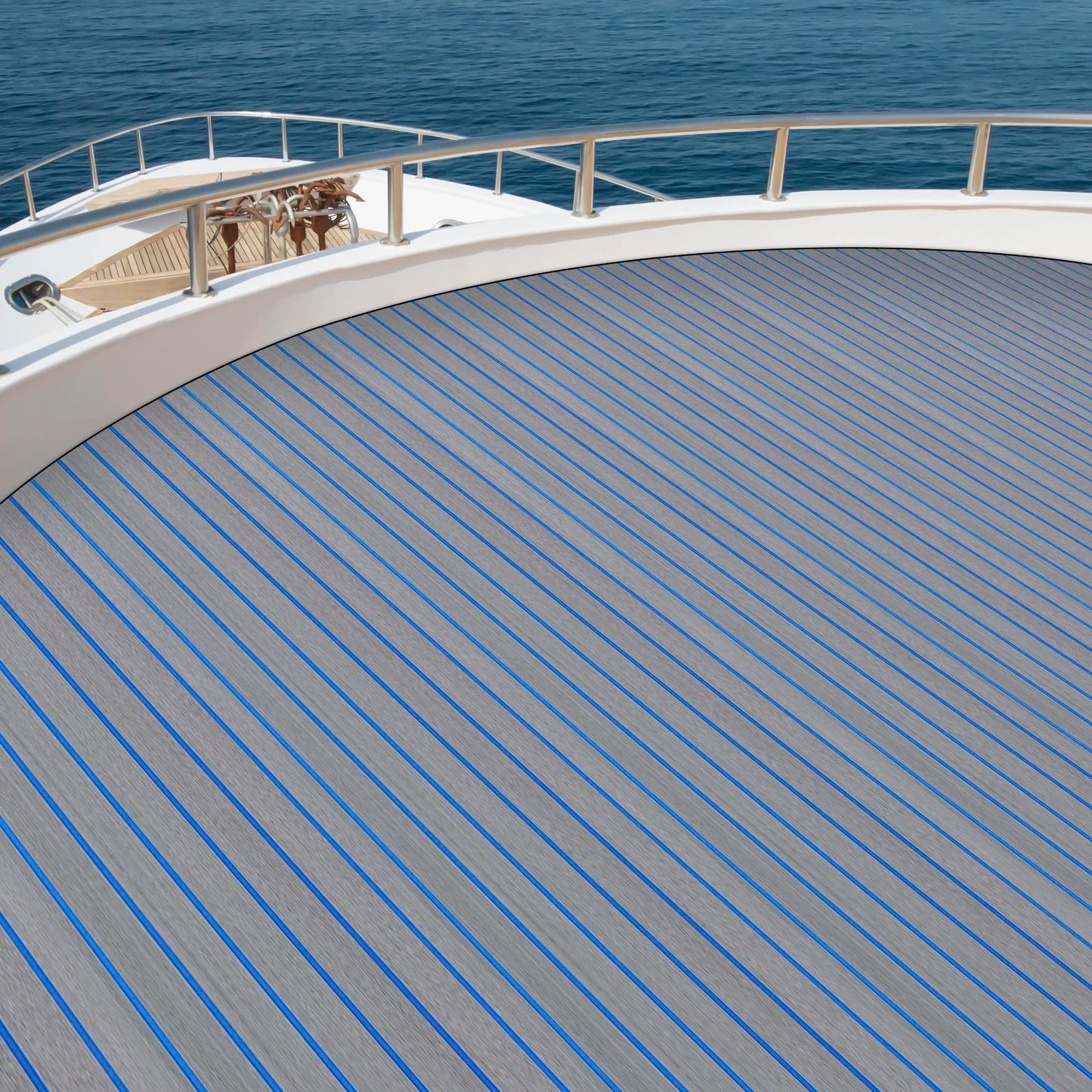 EVA Foam Boat Deck Mat Faux Teak Waterproof Non-Slip Flooring