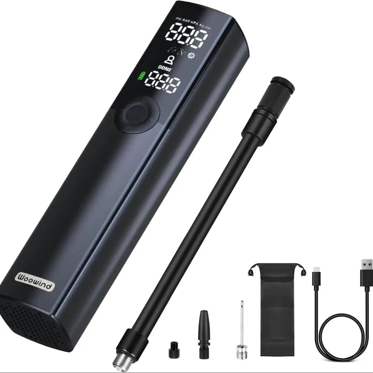 Woowind BP188 Electric Bicycle Pump 120 PSI Inflator