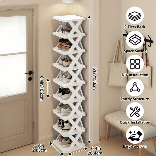 Shoe Rack Storage Organizer Detachable Shoe Racks Saves Family Household Rack Multi Layer Simple Shoes Shelf Color Cabinet